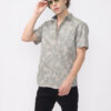 Champagne Slate Printed Shirt