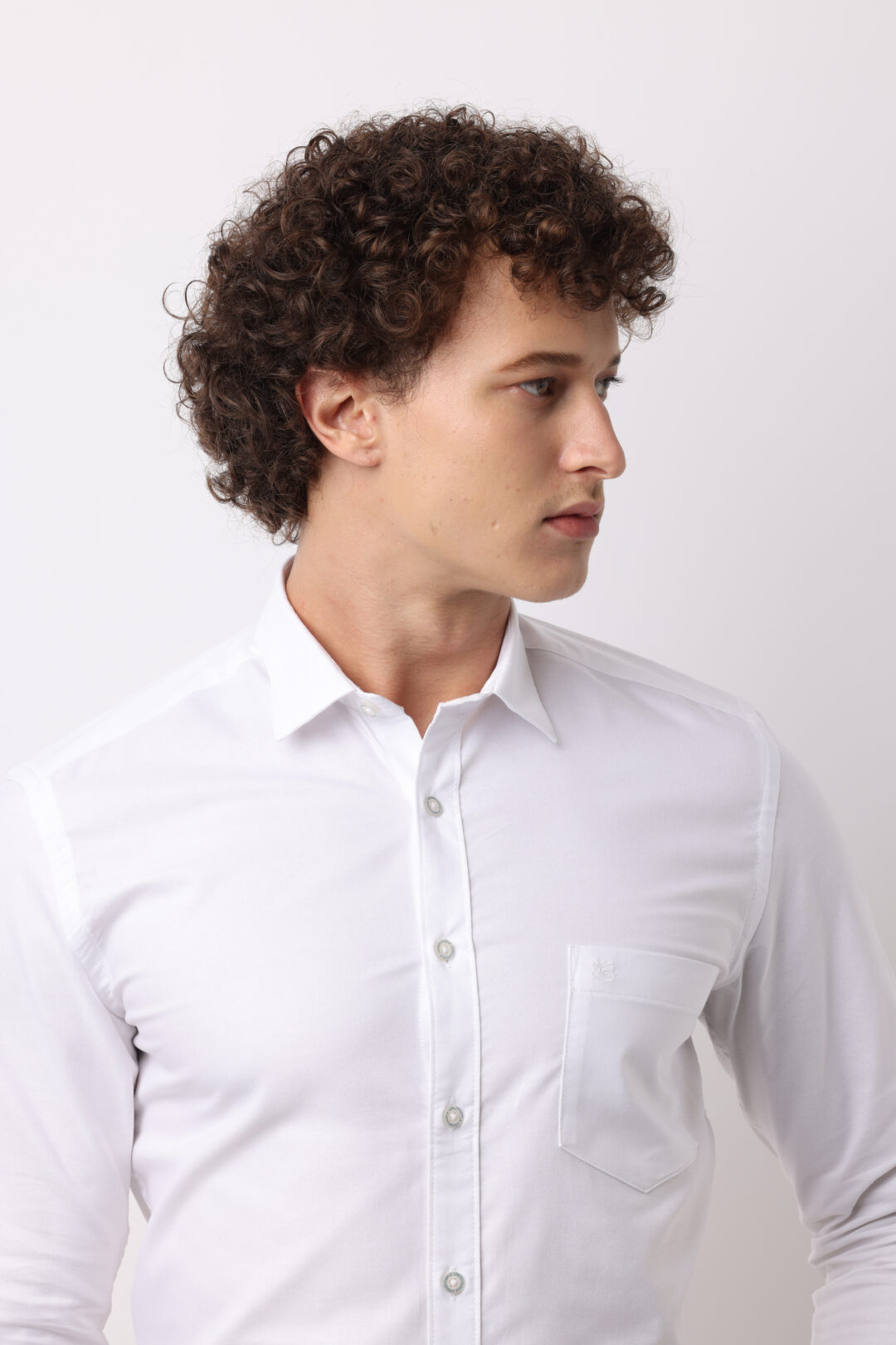 Antique White Oxford Cotton Shirt