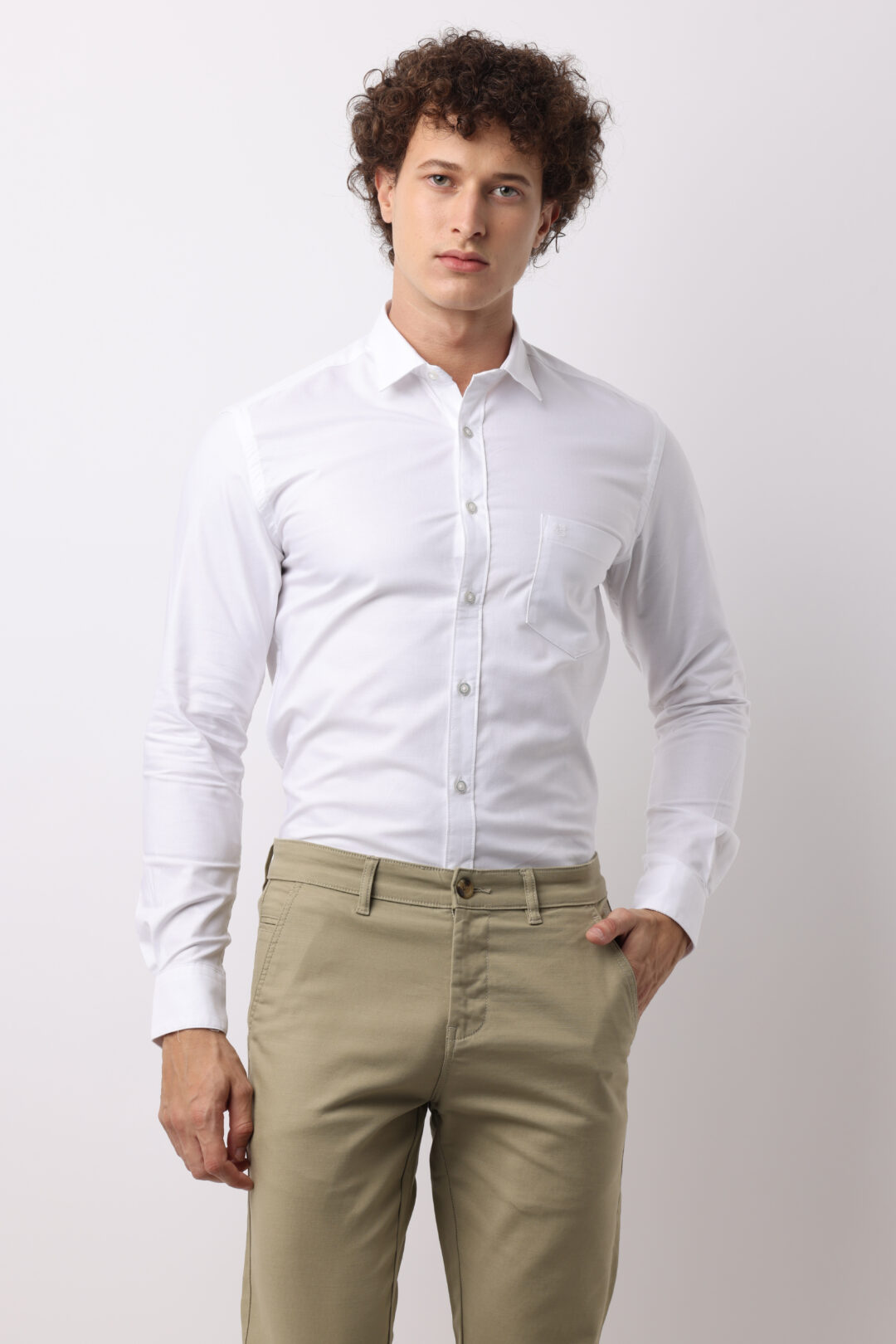 Antique White Oxford Cotton Shirt