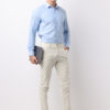 Azure Oxford Cotton Shirt