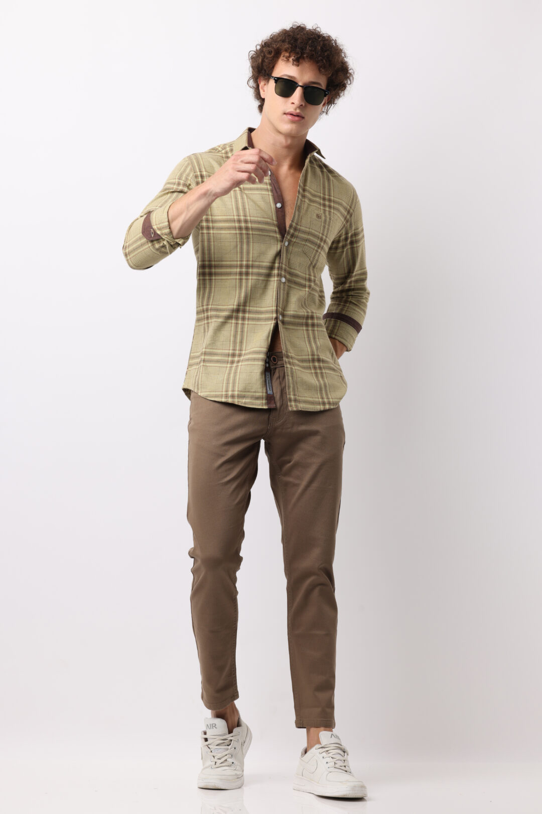 Camel Caffe Ankle Fit Jeans