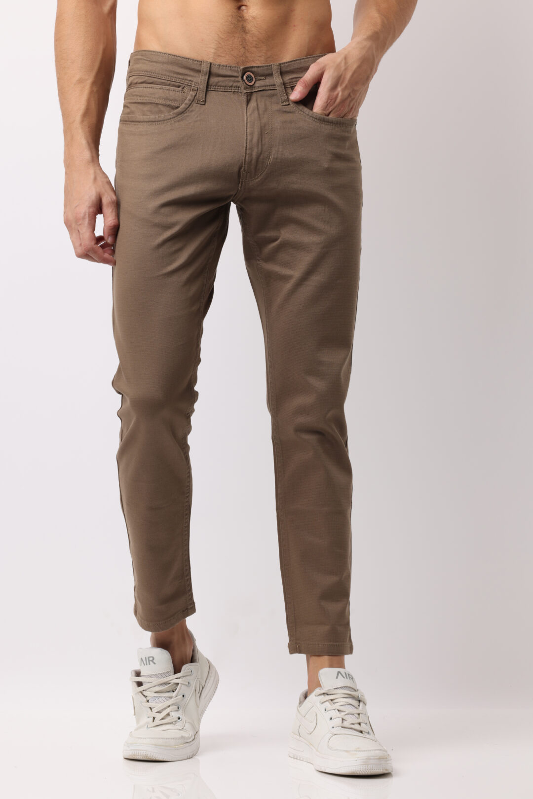 Camel Caffe Ankle Fit Jeans