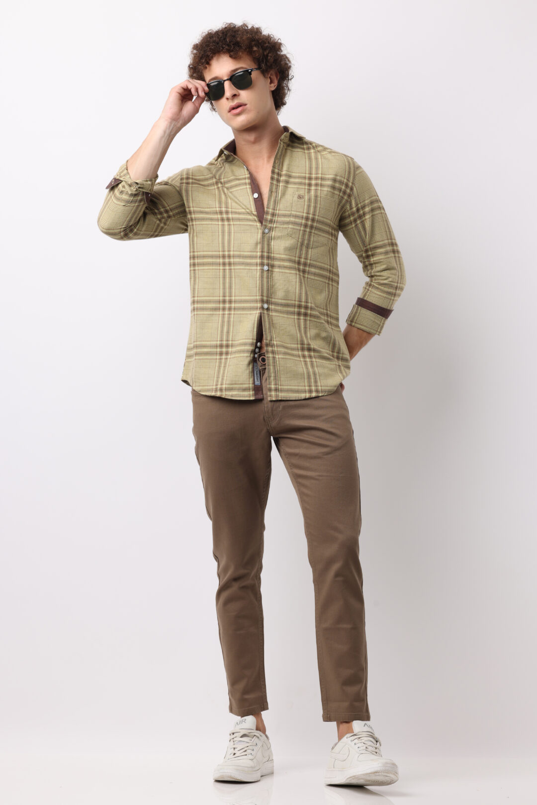 Camel Caffe Ankle Fit Jeans