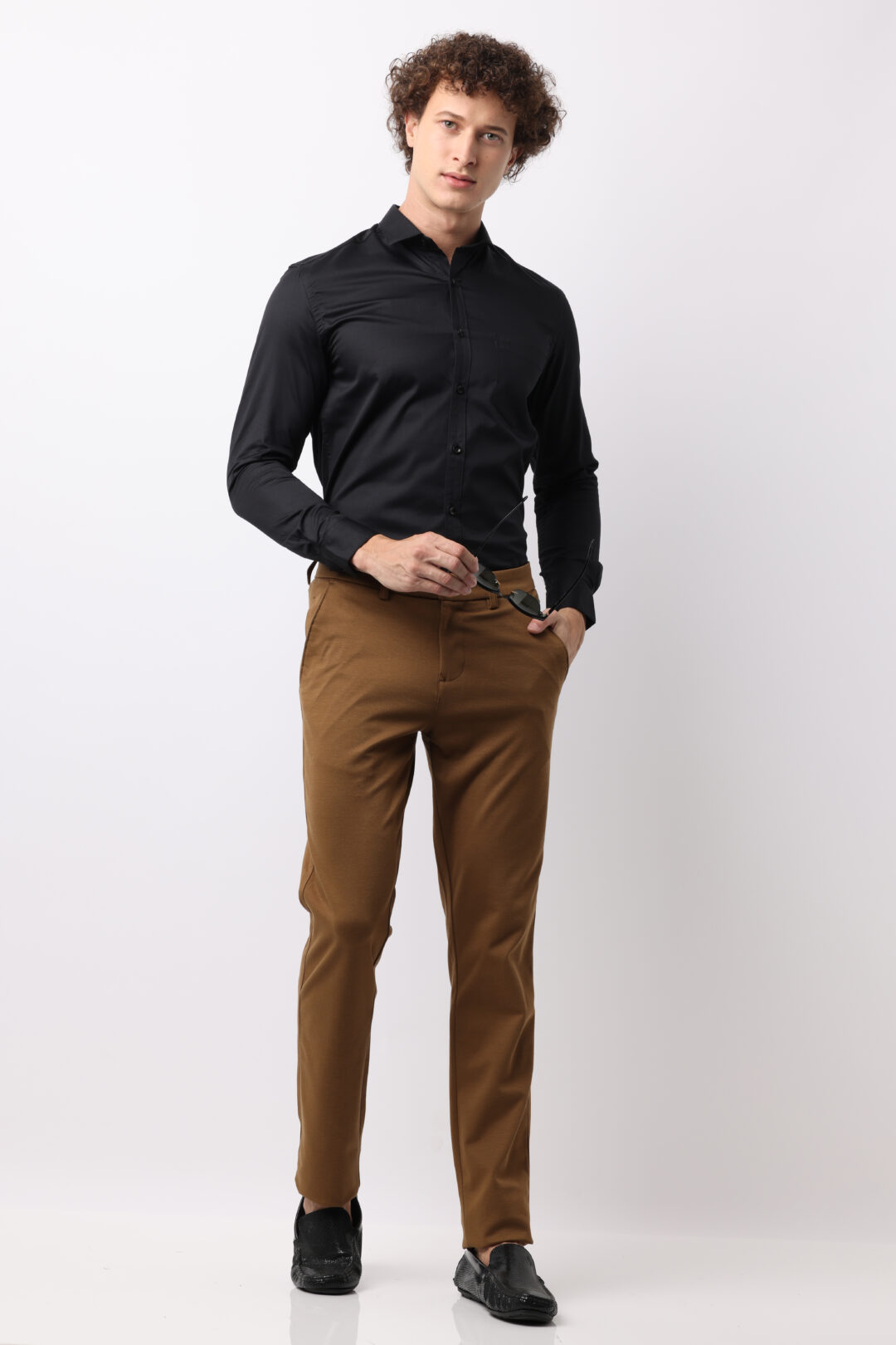Camel Work Wear Stretch Trousers