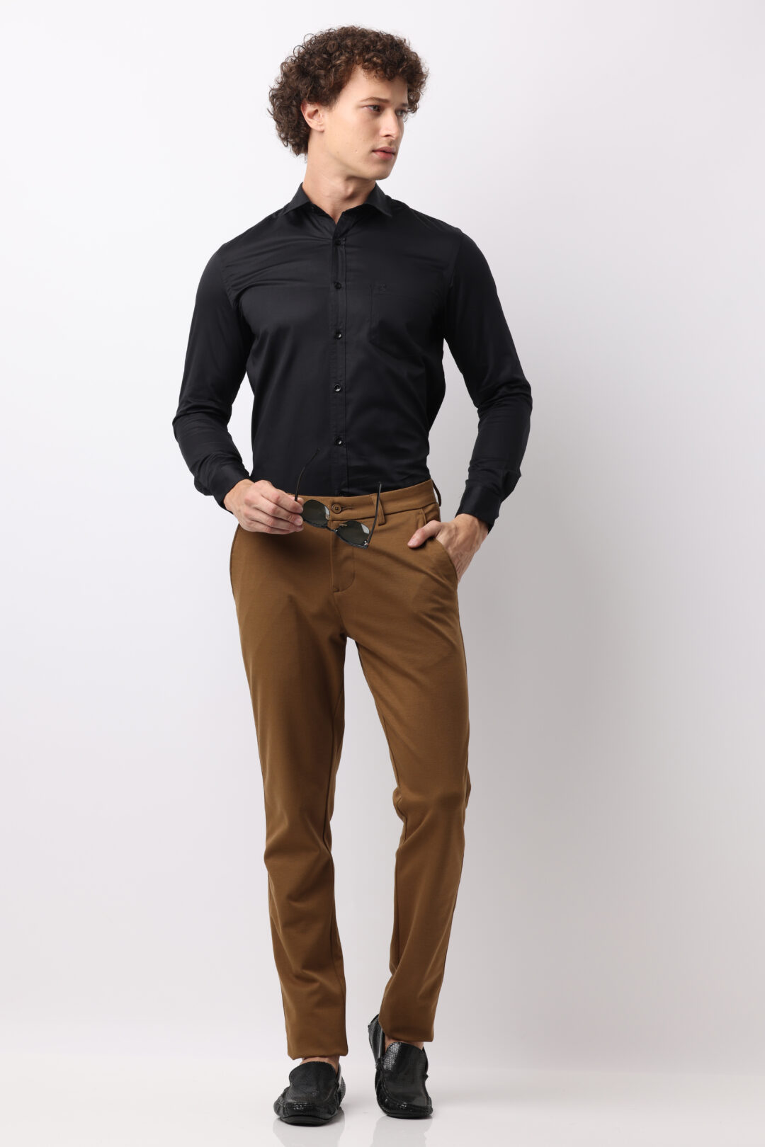 Camel Work Wear Stretch Trousers