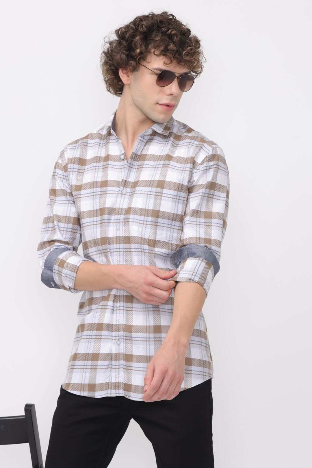 Cappuccino Frost Checkmate shirt