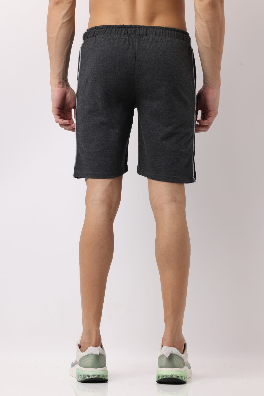 Charcoal Knitted Shorts