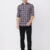 Charcoal Slate Buffalo Blend Checks Shirt