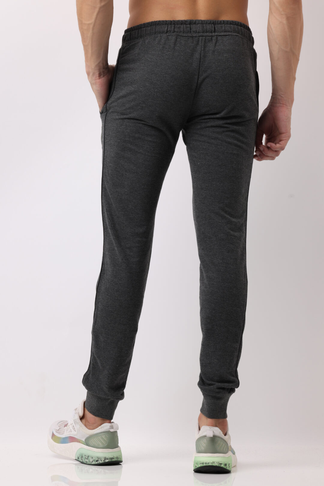 Charcoal with Onyx edge Joggers