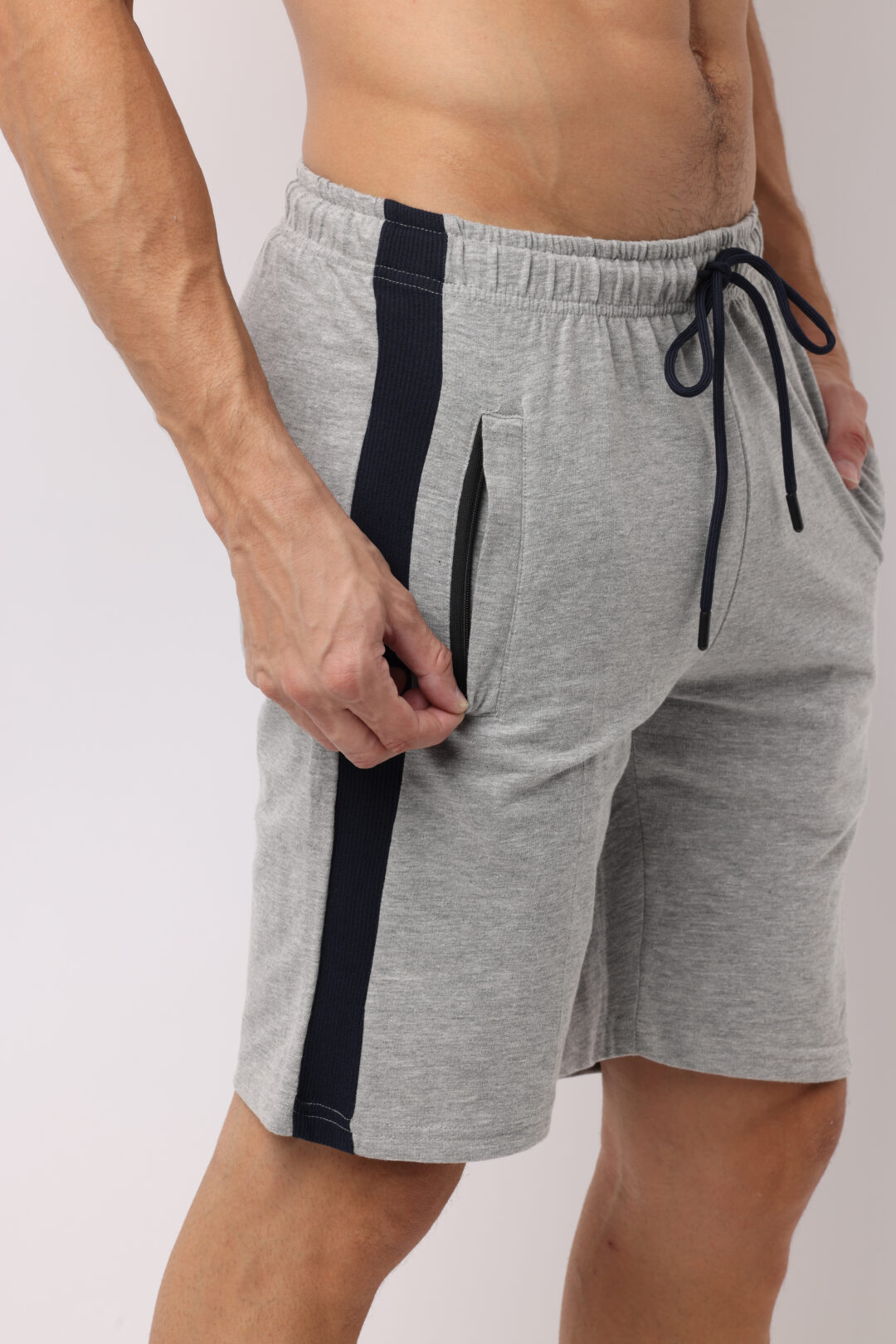 Cobalt Cloud Knitted Shorts