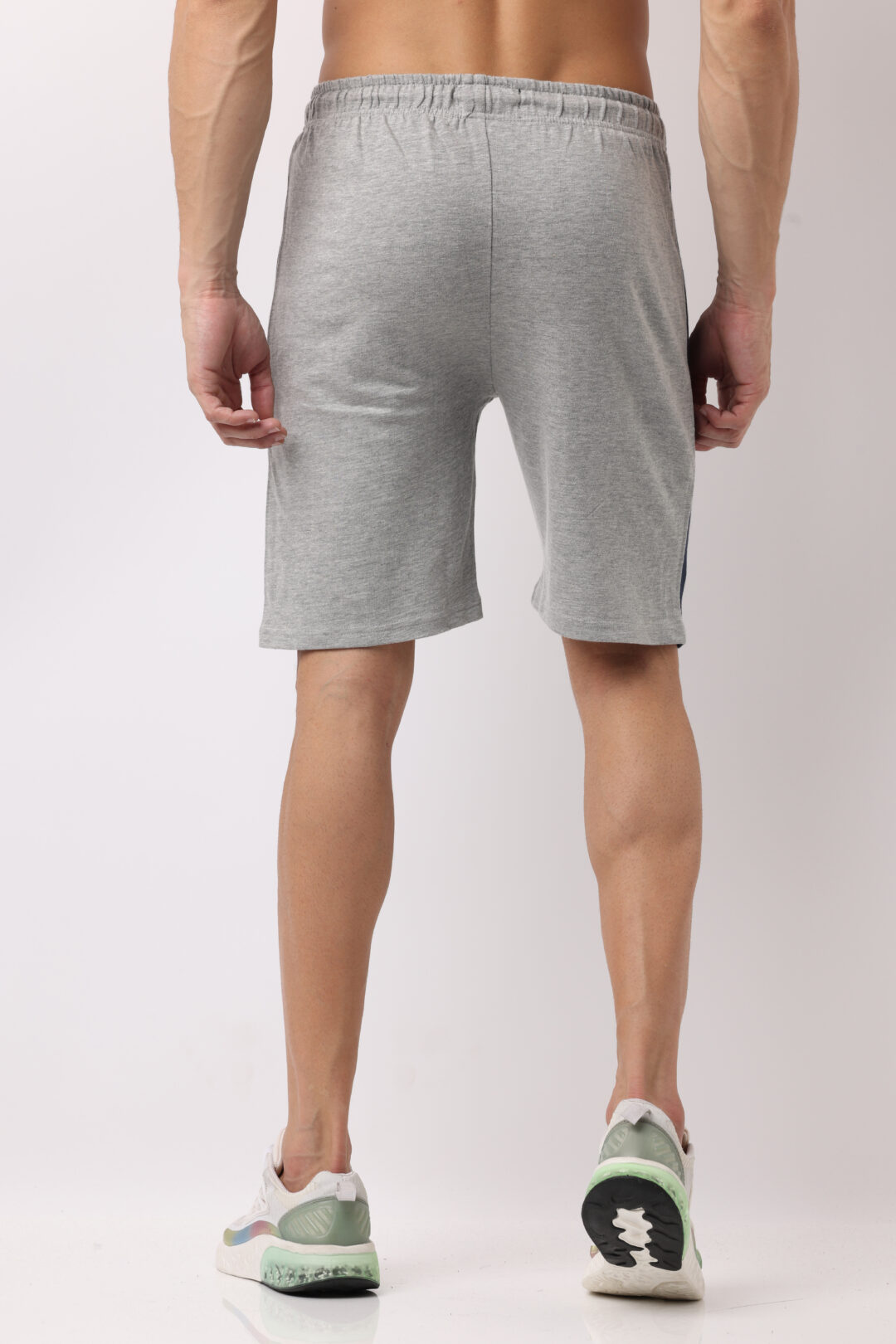 Cobalt Cloud Knitted Shorts