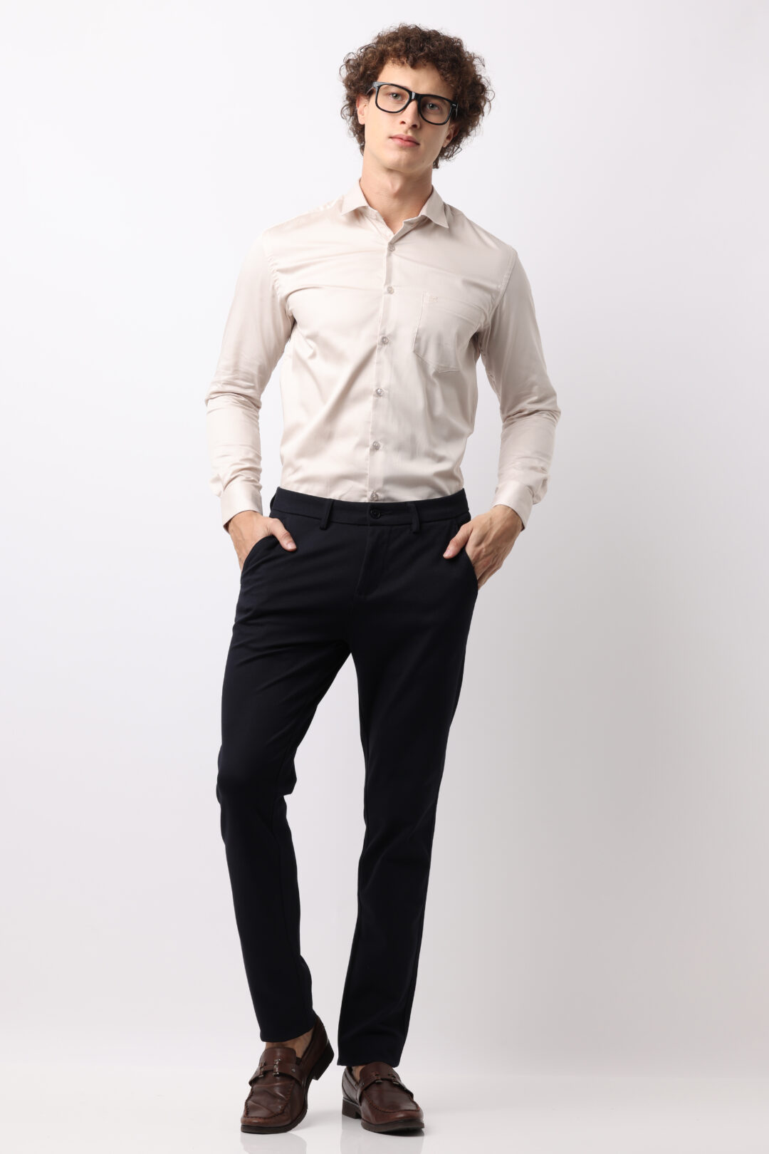 Cobalt Work Wear Stretch Trousers