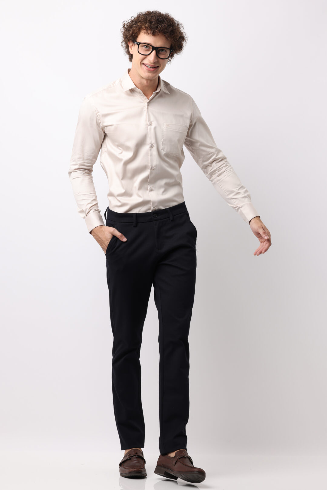 Cobalt Work Wear Stretch Trousers