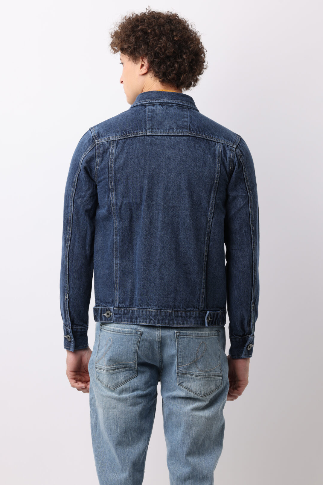 Dark Indigo Denim Double Pocket Jacket