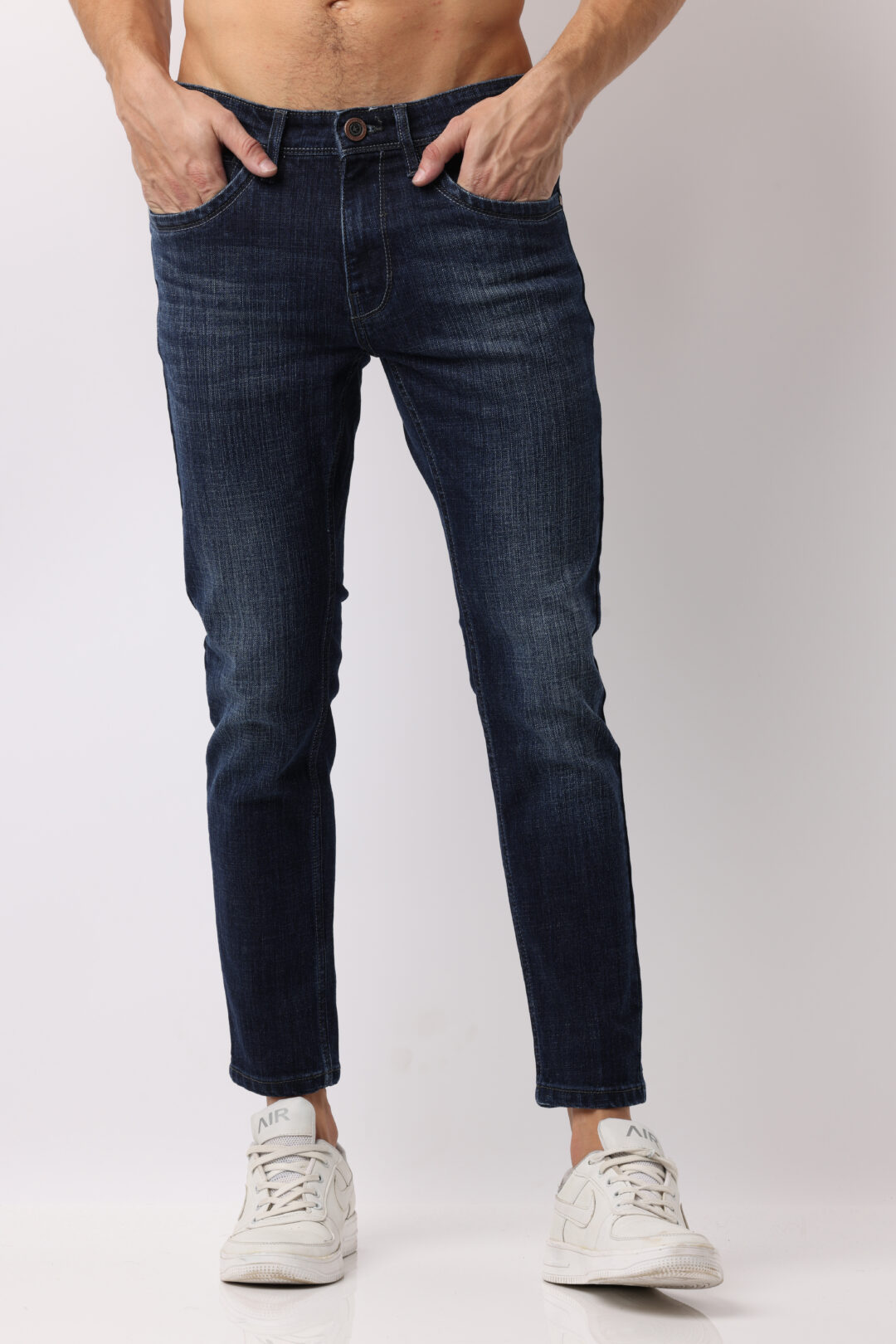 Men's Denim Dark Indigo Ankle Fit Jeans