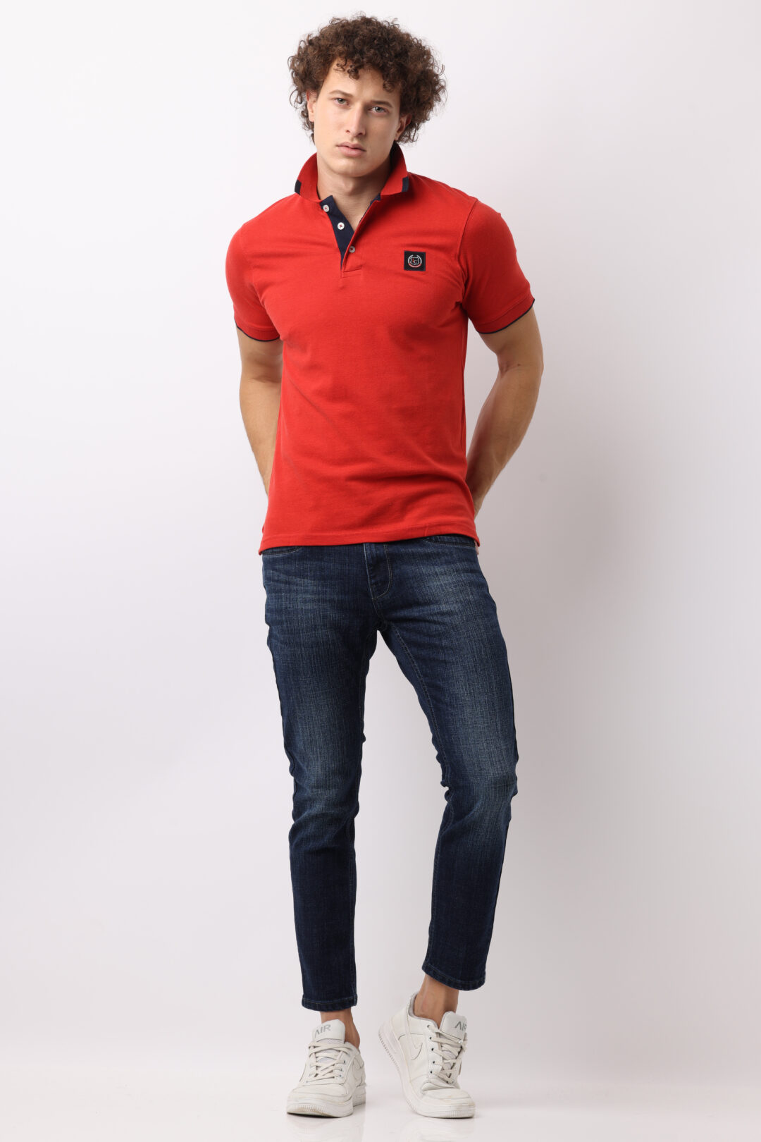 Men's Denim Dark Indigo Ankle Fit Jeans