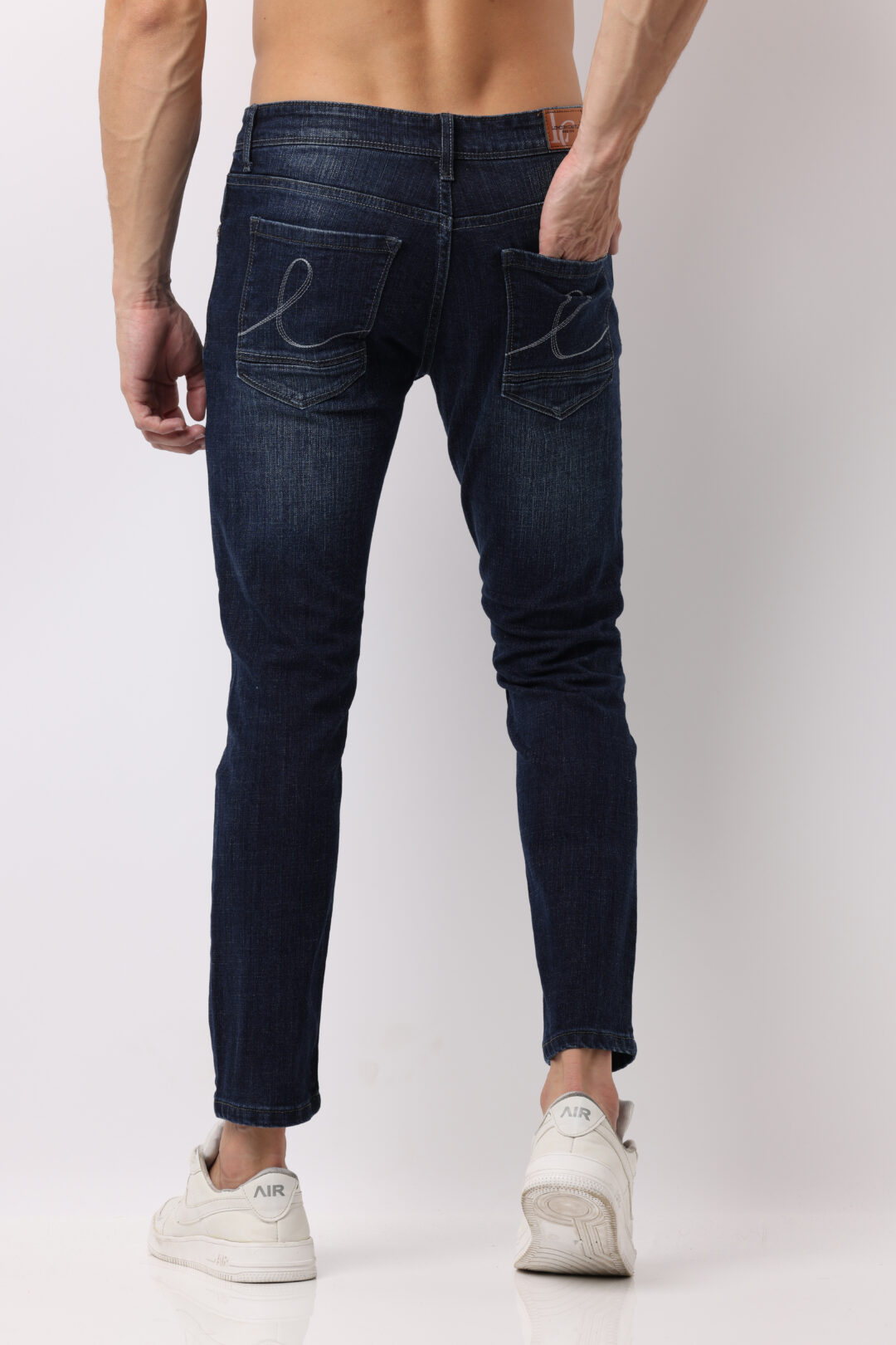 Men's Denim Dark Indigo Ankle Fit Jeans