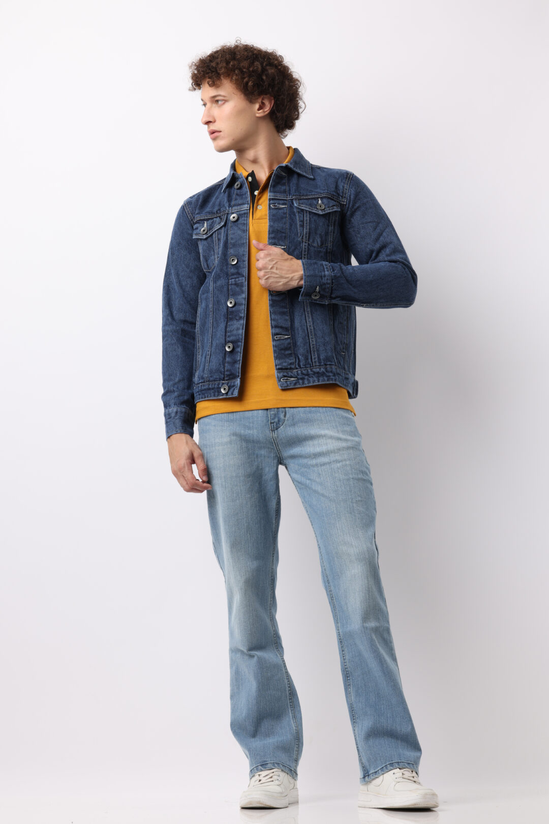 Denim Light Indigo Boot Cut Jeans