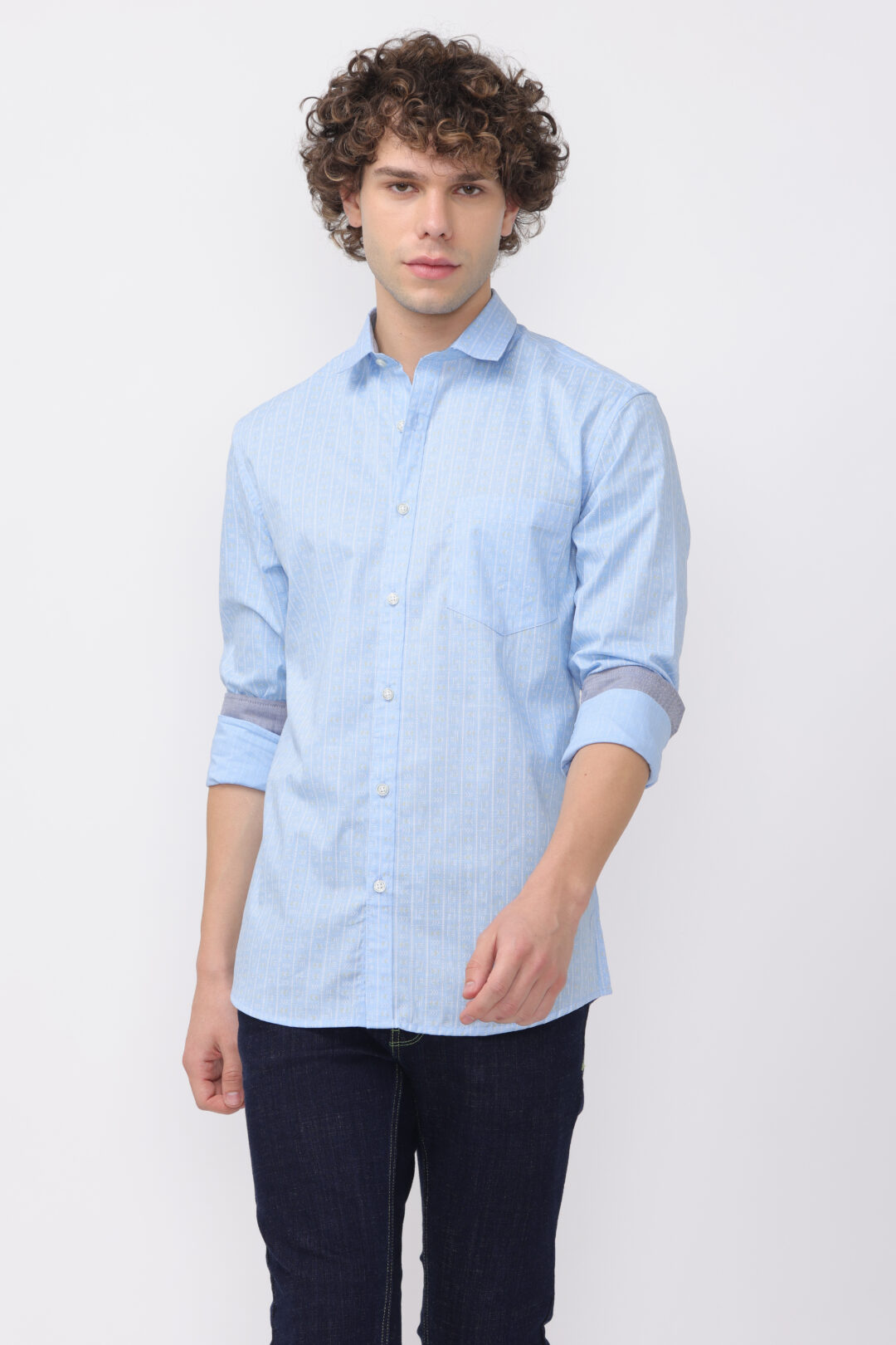 Elite Marine Sunshine Royal Print Shirt