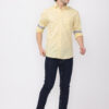 Elite Yellow Blue Bell Royal Print Shirt