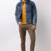 Marble Indigo Denim Double Pocket Jacket