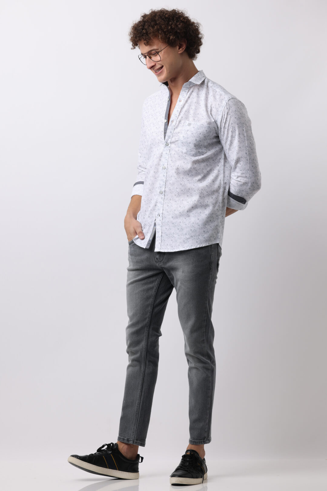 Graphite Ankle Fit Jeans