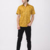 Mustard Maple Printed Shirt