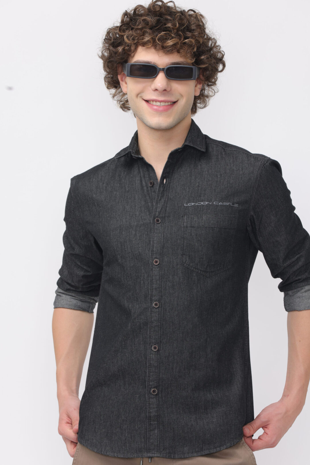 Onyx Denim Shirt 01
