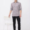 Silver Slate Buffalo Blend Checks Shirt