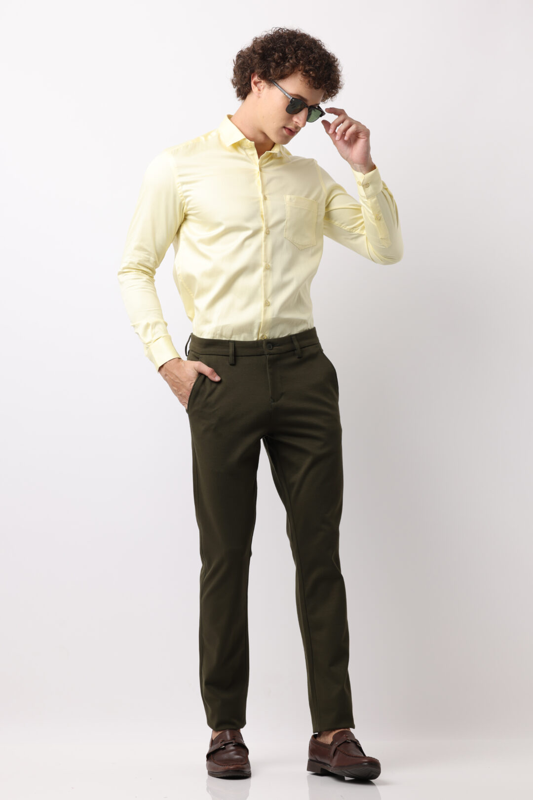 Sunshine Satin Cotton Shirt